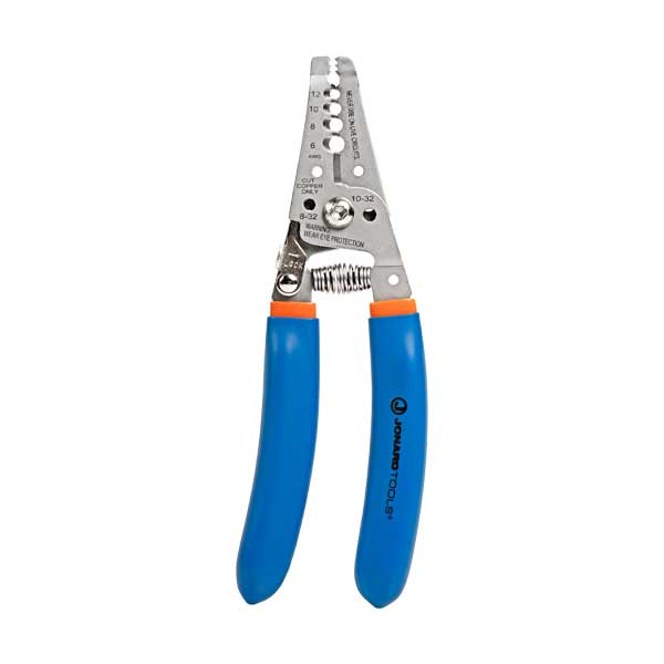 Jonard Tools 6-12AWG Stainless Steel Curved Wire Stripper (WSS-612)