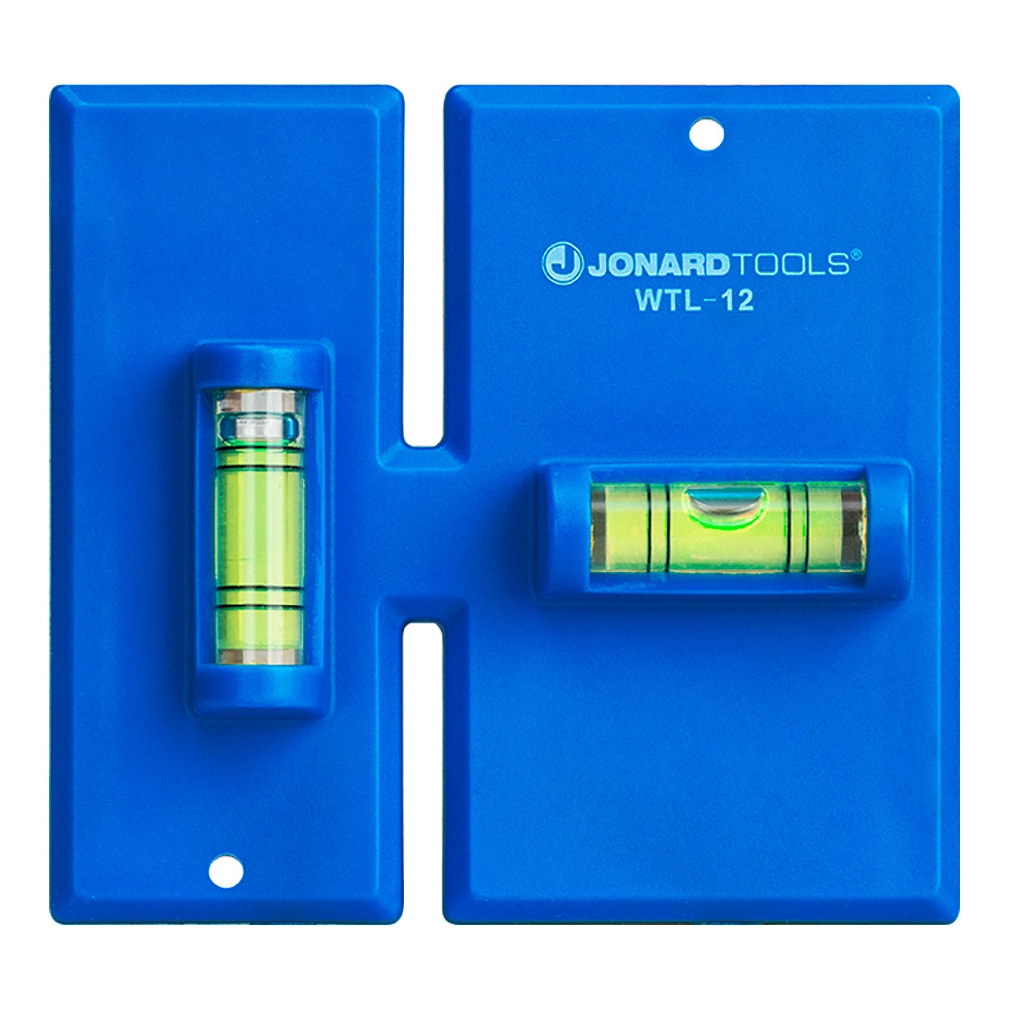 Jonard Tools WTL-12 1-Gang and 2-Gang Wall Box Template & Level for Non-Metallic Boxes