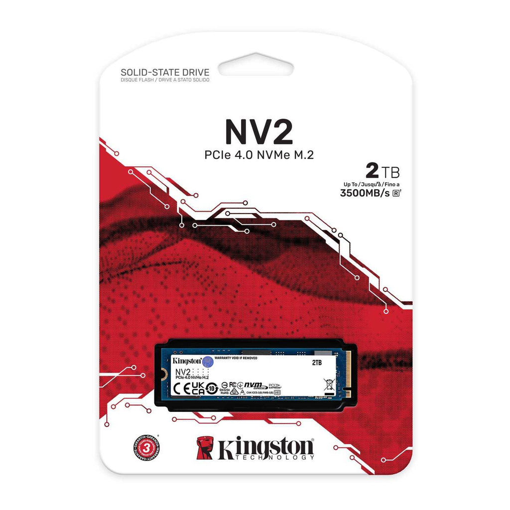 Kingston SNV2S/2000G 2TB M.2 PCIe NVMe Solid State Drive