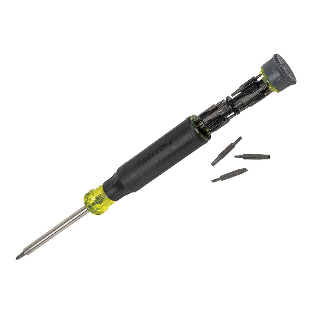 Klein Tools 32328 27-in-1 Multi-Bit Precision Screwdriver with Apple Bits