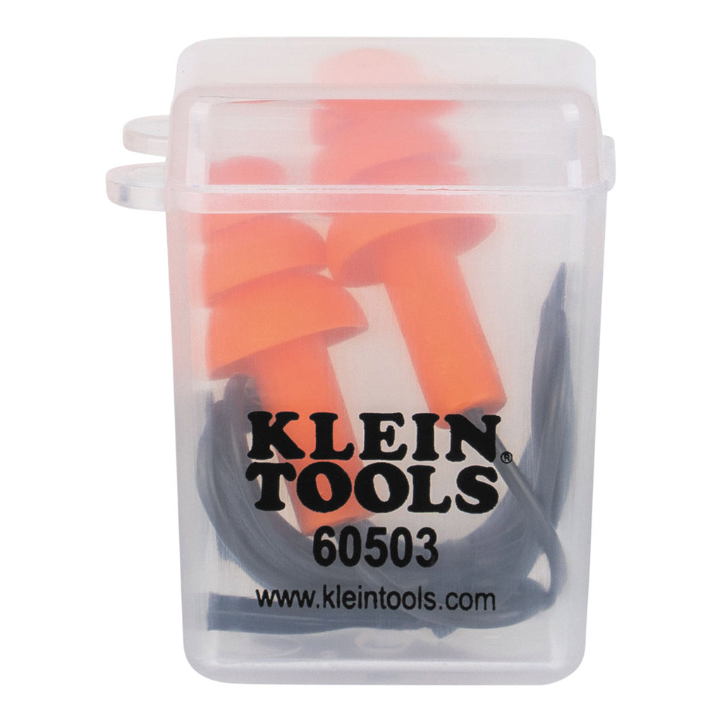 Klein Tools 605036 6-Pair Corded Earplugs