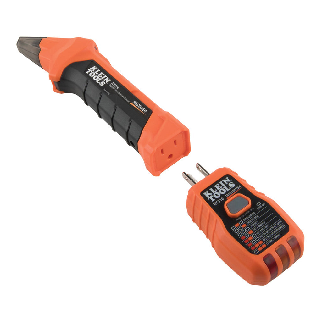 Klein Tools ET310 Digital Circuit Breaker Finder with GFCI Outlet Tester