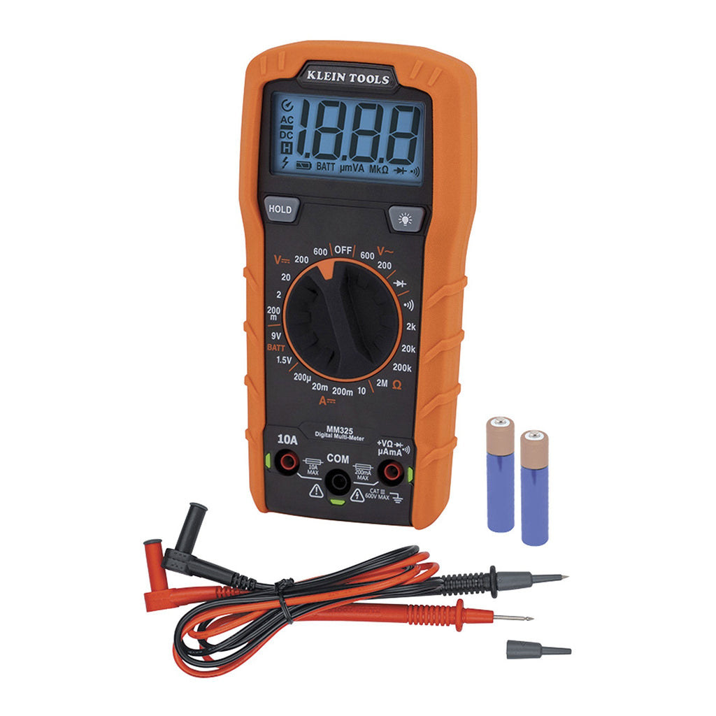 Klein Tools MM325 600V Manual-Ranging Digital Multimeter