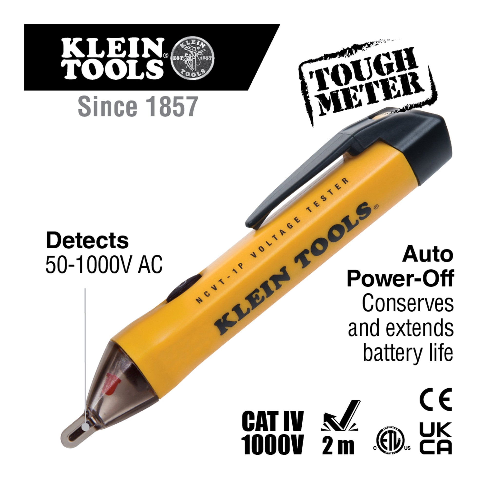 Klein Tools NCVT1PKIT Non-Contact Voltage and GFCI Receptacle Test Kit