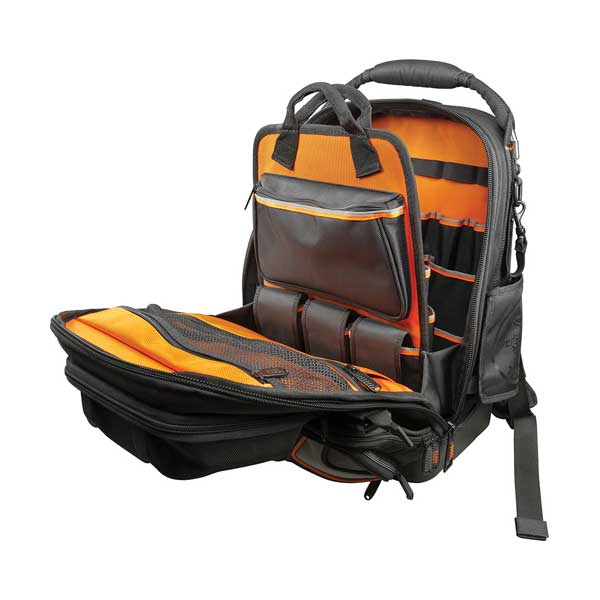 Klein Tools Tradesman Pro Tool Master Tool Bag Backpack - 48-Pockets (55485)