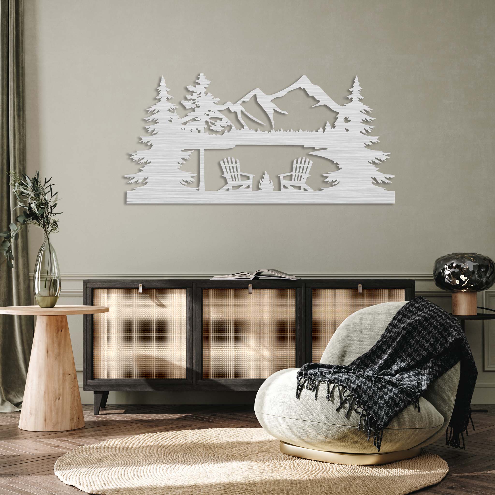 Lake View - Metal Wall Art