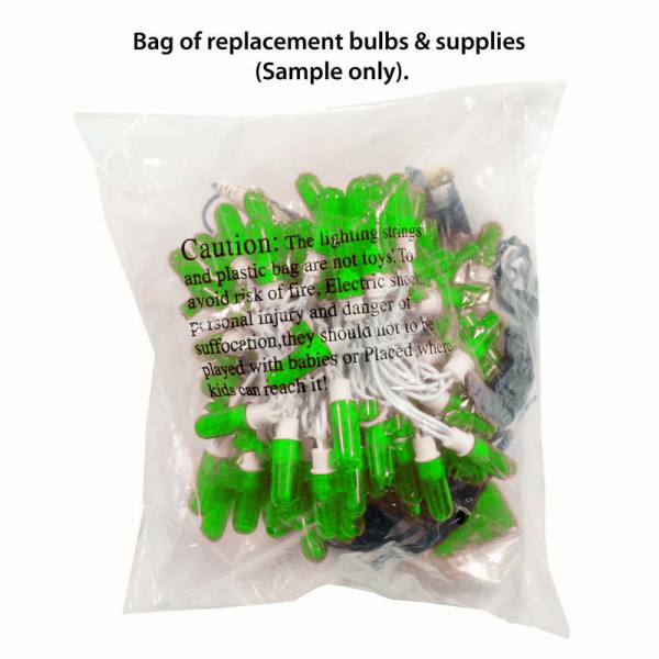 LED Deco Tree Green Replacement Strand