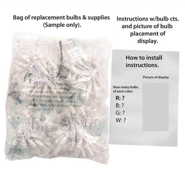 LED Dradel Replacement Strand