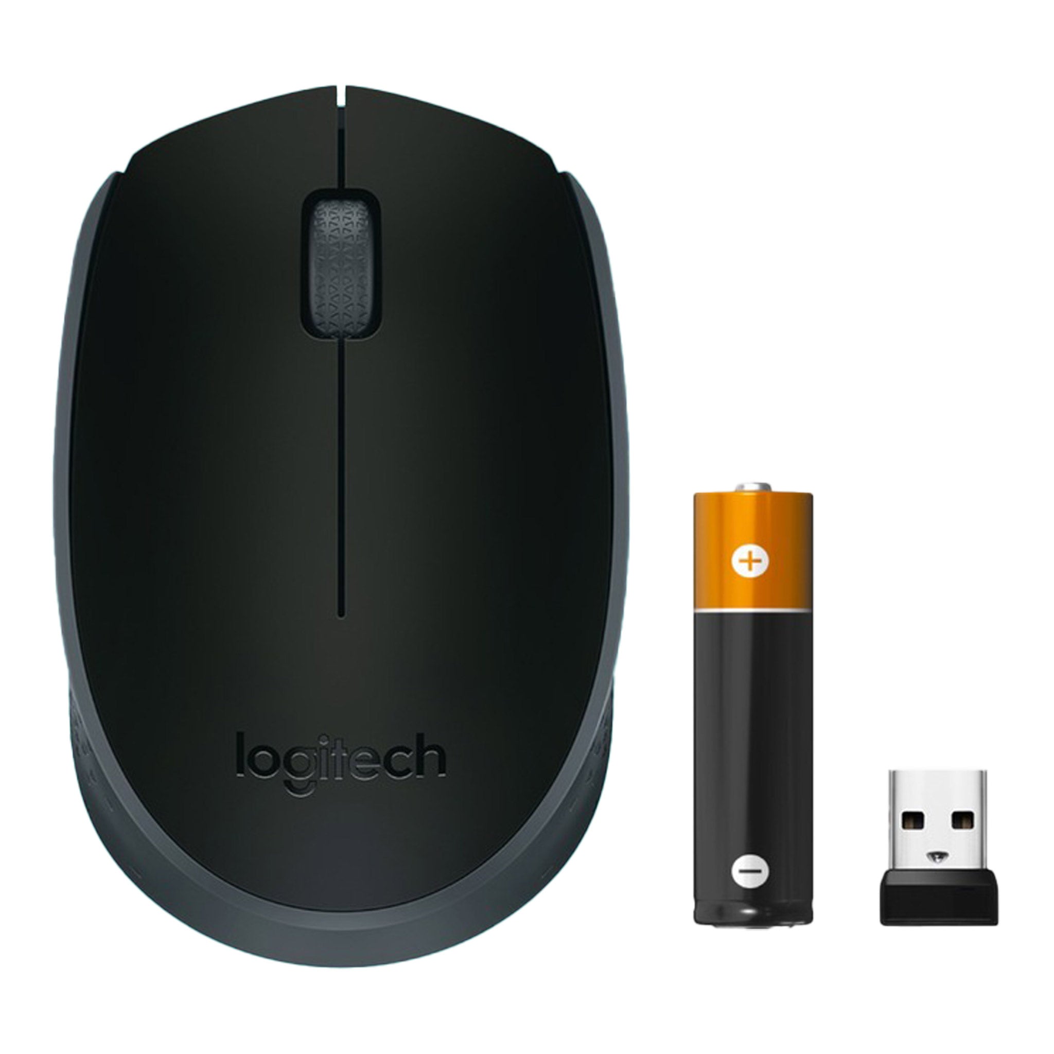 Logitech 910-004940 M170 Wireless Optical Mouse - Black