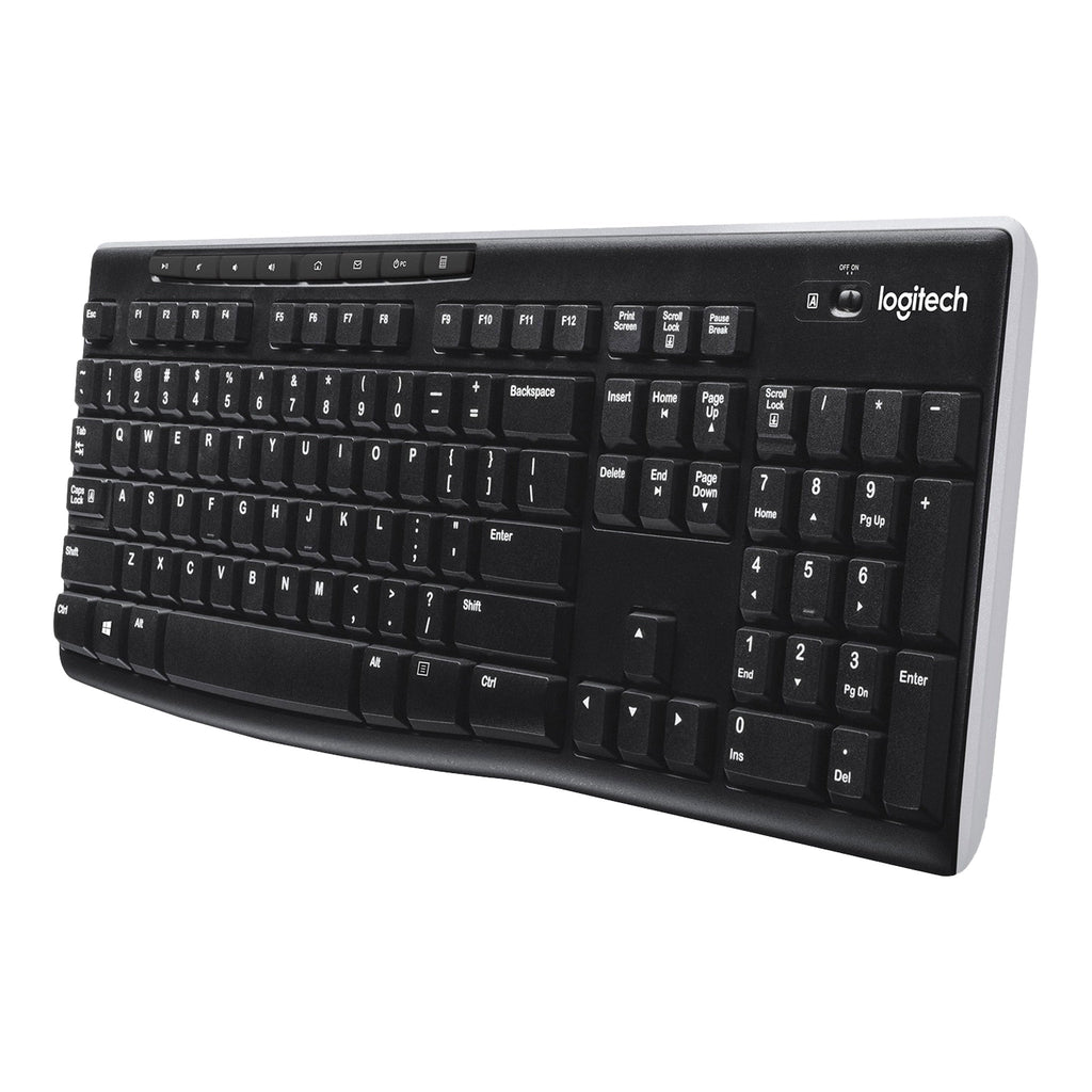Logitech 920-003051 K270 Wireless Keyboard - Black