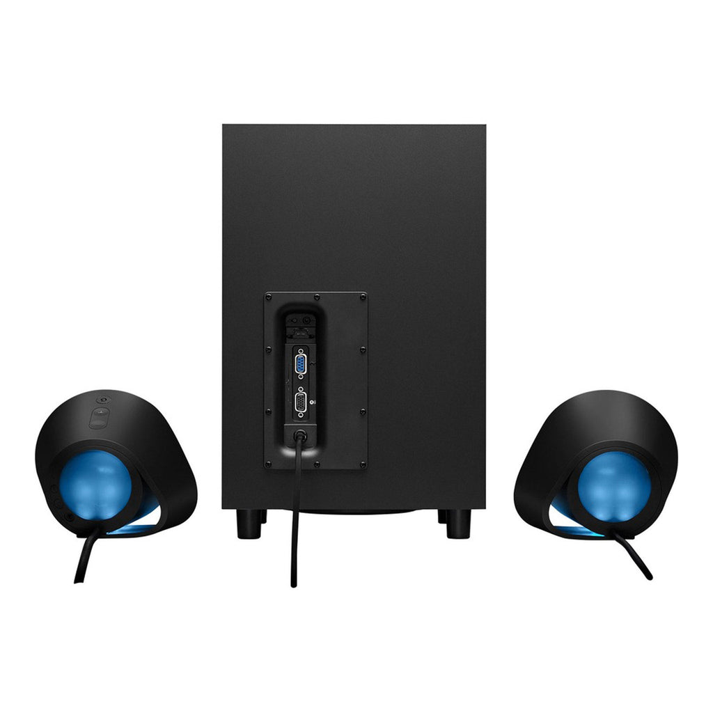 Logitech 980-001300 LIGHTSYNC G560 2.1 Bluetooth Gaming Speaker System - 240W RMS - Black