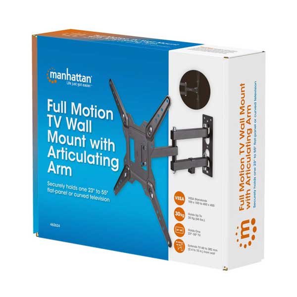 Manhattan Full Motion TV Wall Mount with Articulating Arm (462624)