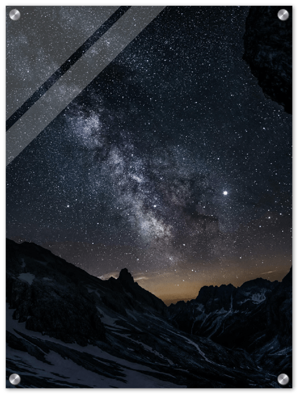 Astro Mountains - Print