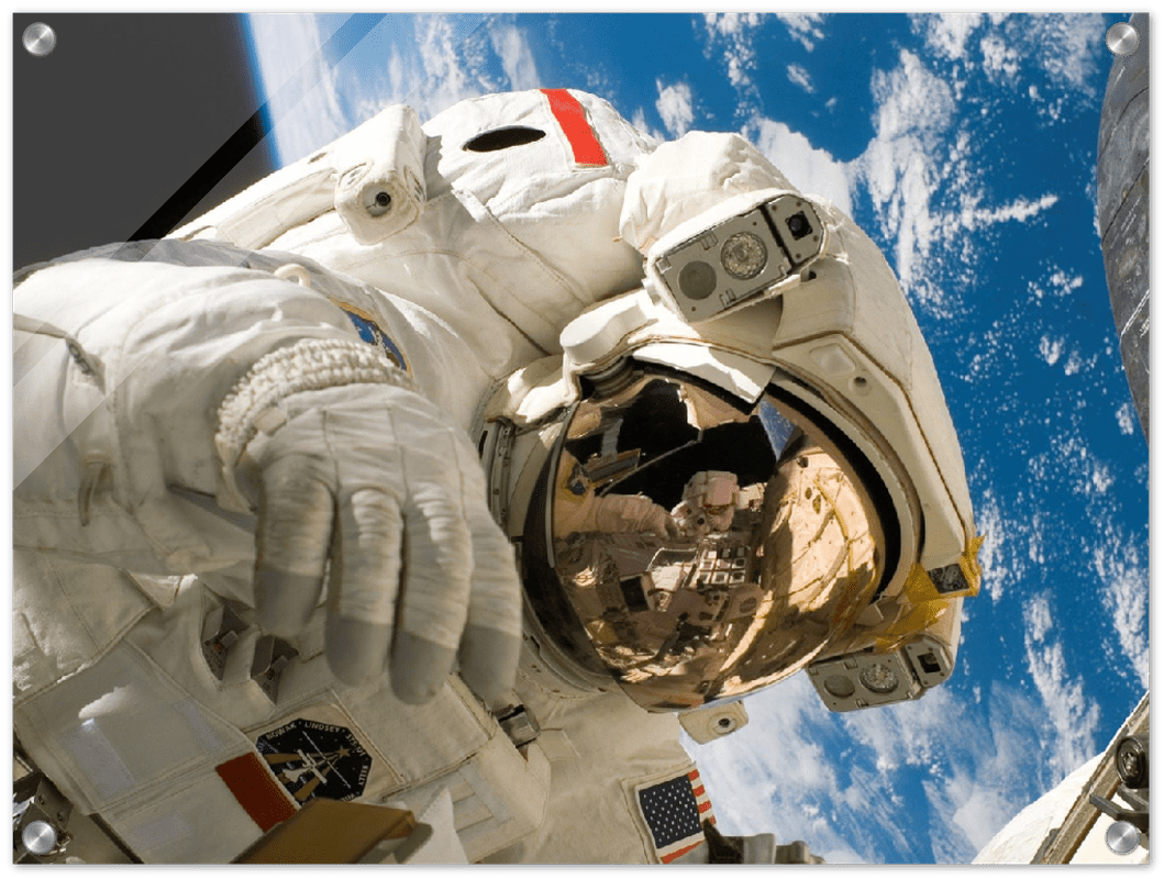 Astronaut Floating - Print