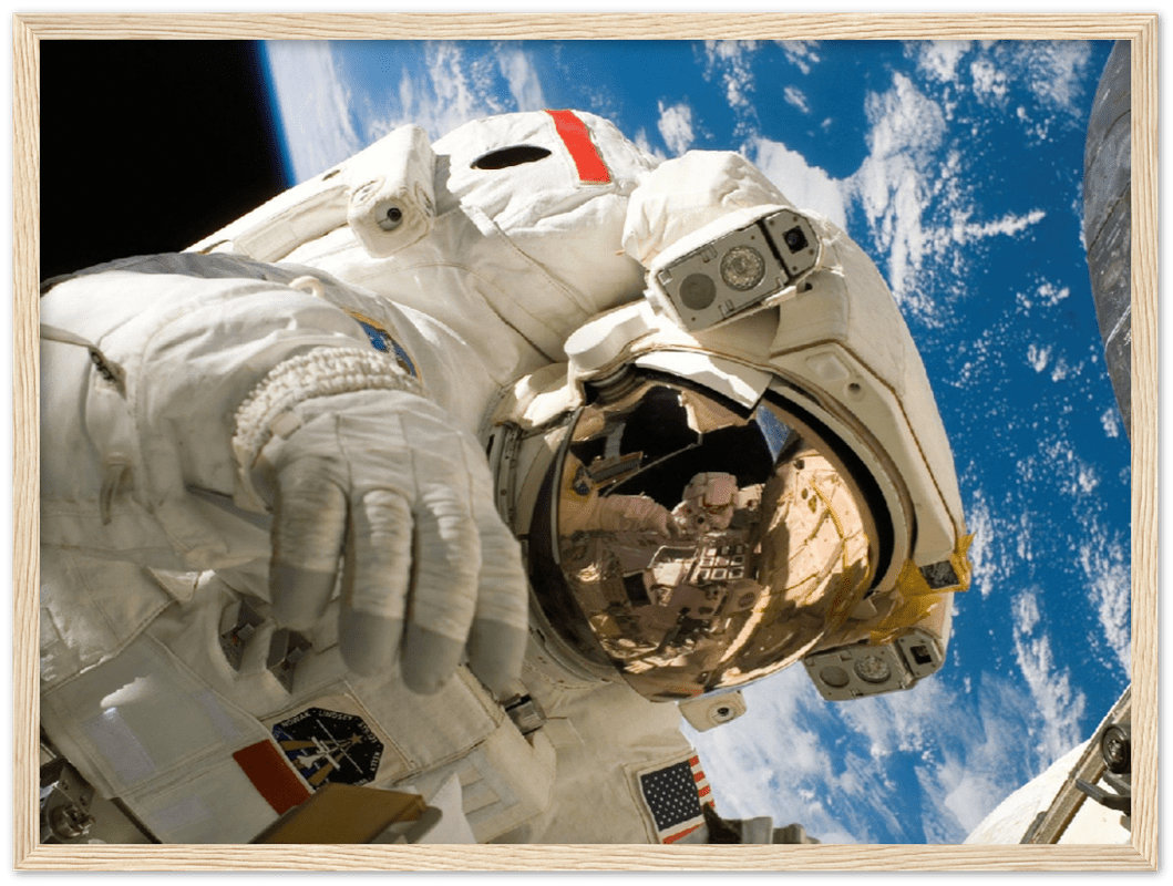 Astronaut Floating - Print