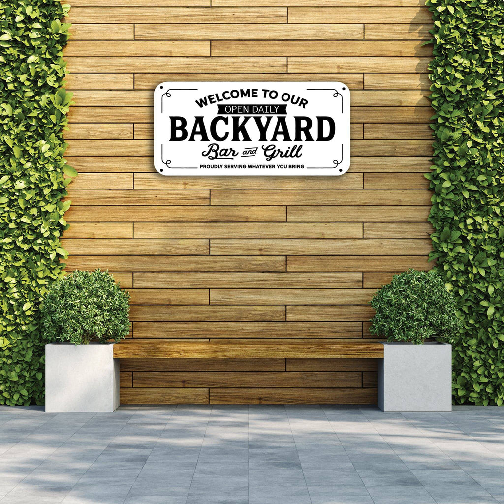 Backyard Sign - Print