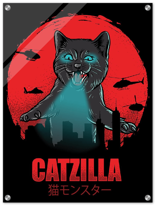 Catzilla - Print
