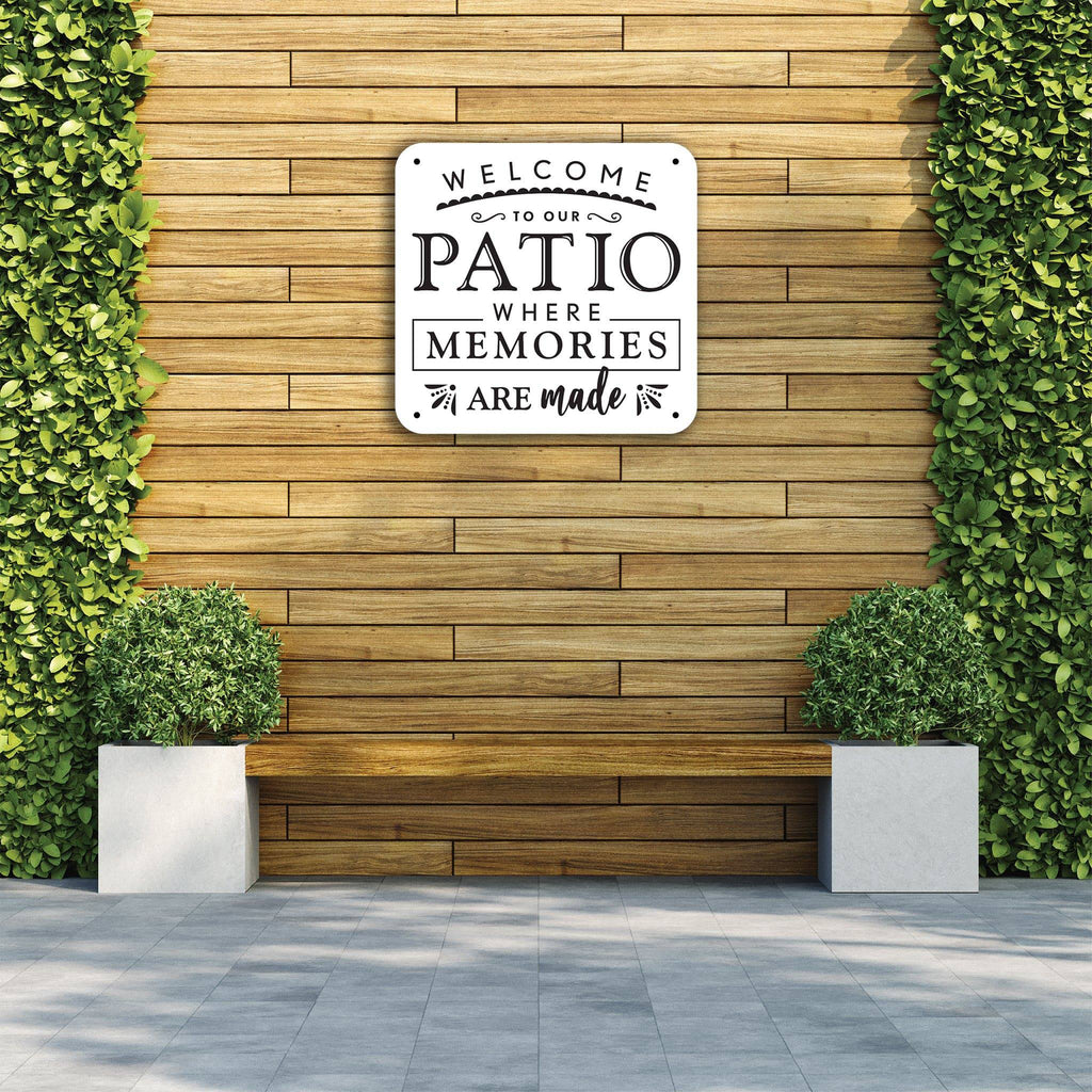 Patio Memories Sign - Print