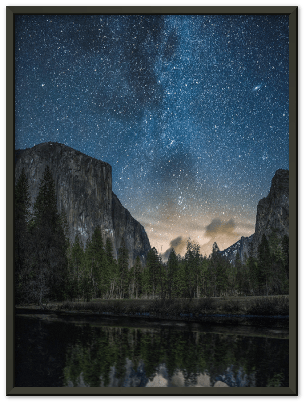 Yosemite Night - Print