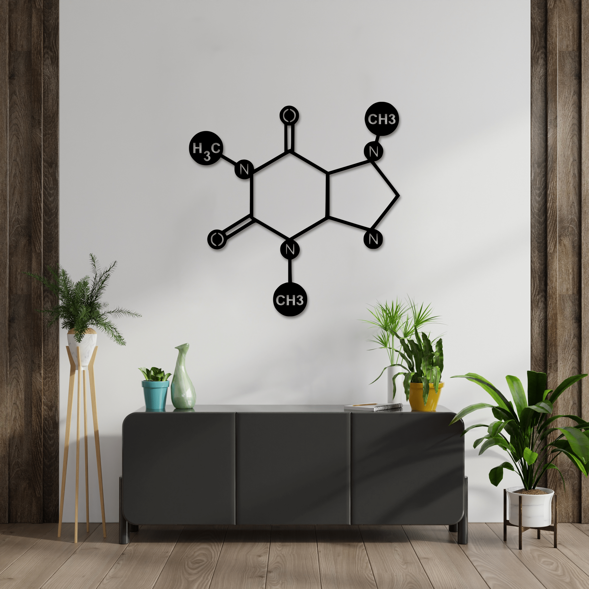 Caffeine - Metal Wall Art