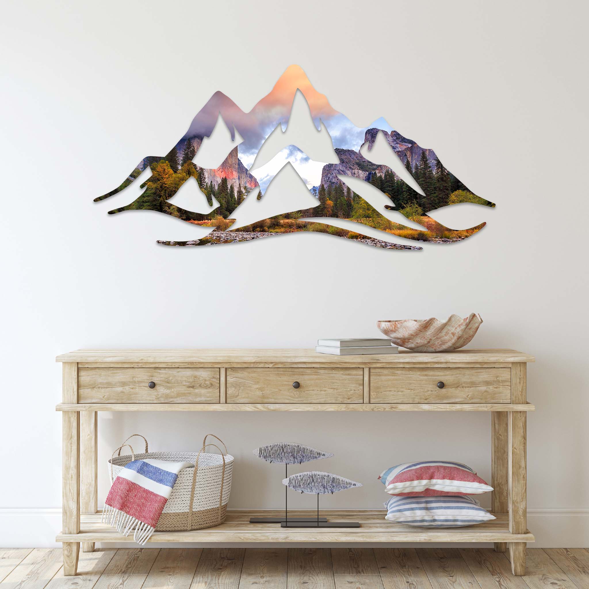 Yosemite Basin Mountain Range - Wall Art