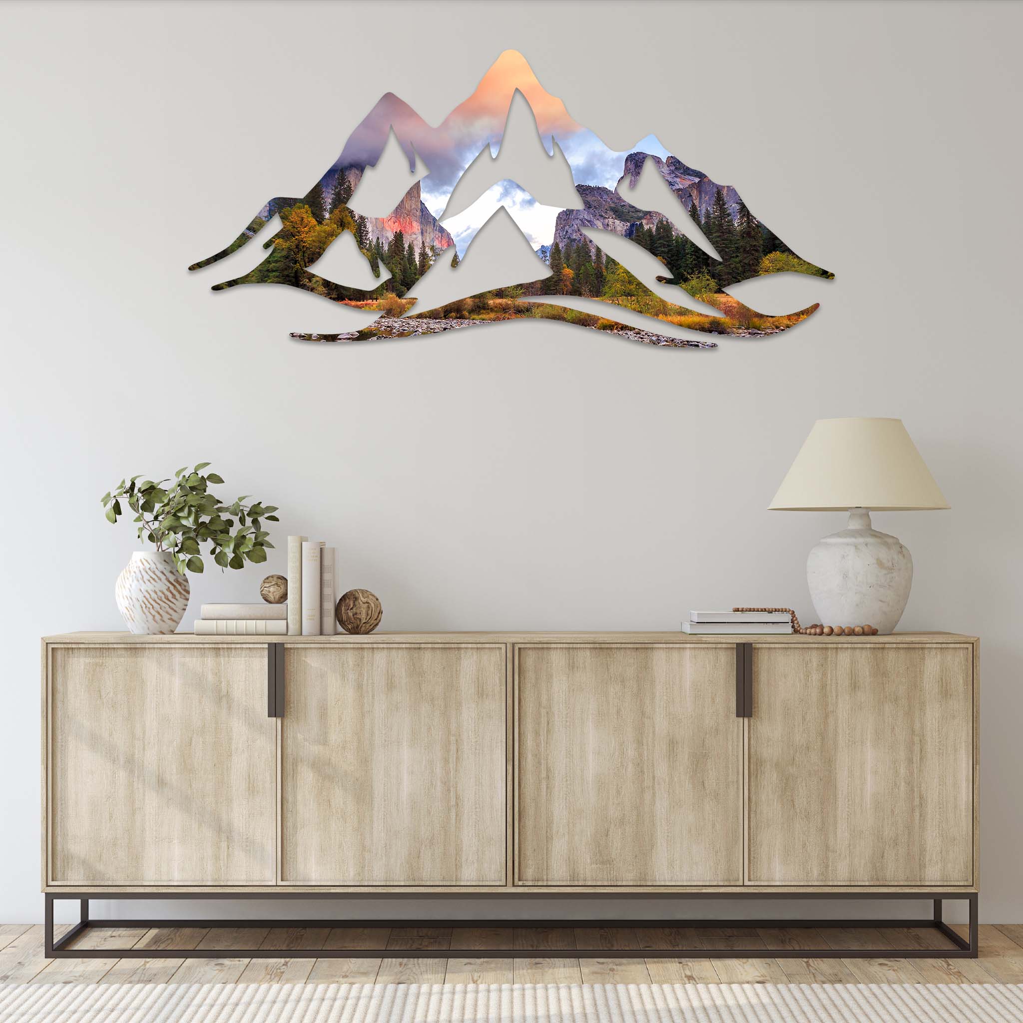 Yosemite Basin Mountain Range - Wall Art