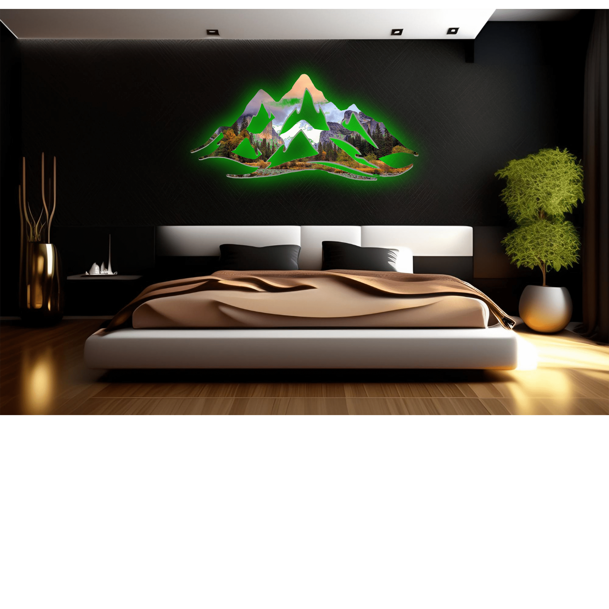 Yosemite Basin Mountain Range - Wall Art