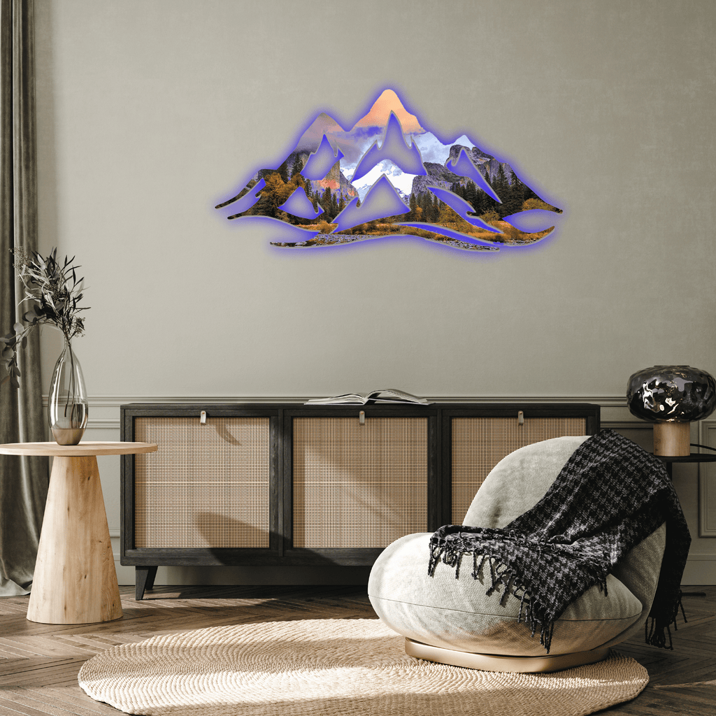 Yosemite Basin Mountain Range - Wall Art