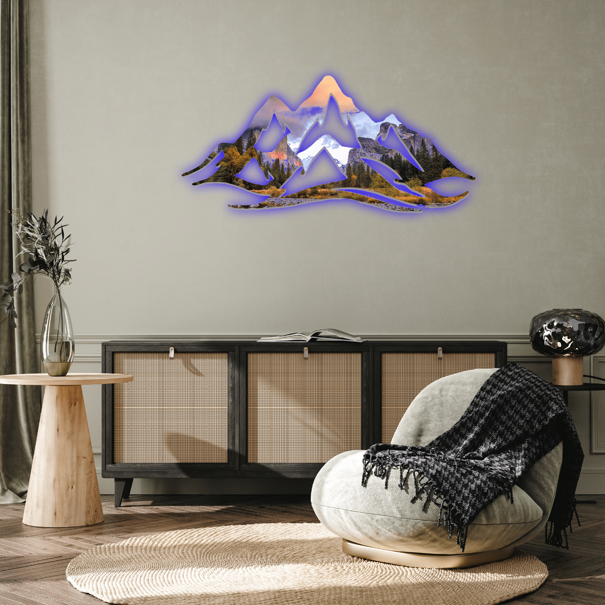 Yosemite Basin Mountain Range - Wall Art