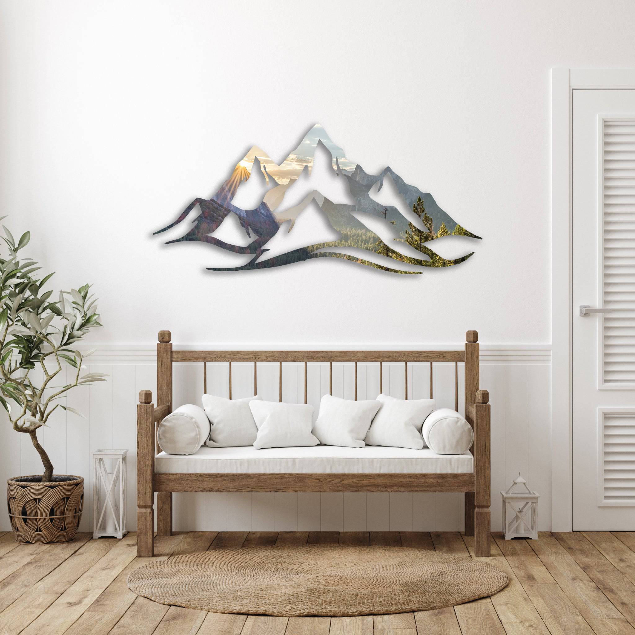 Yosemite Mountain Range - Wall Art