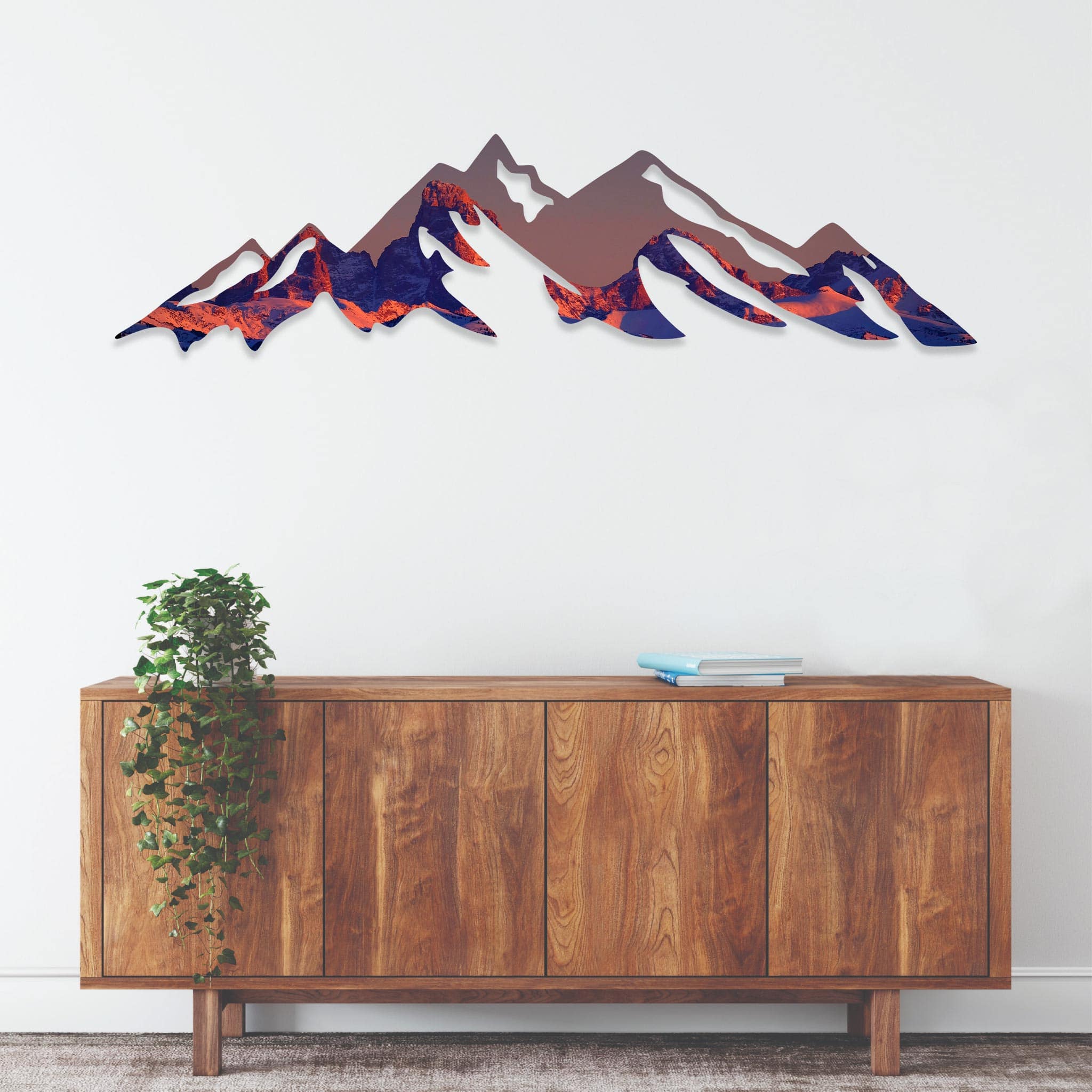 Grand Teton Sunset - Metal Wall Art