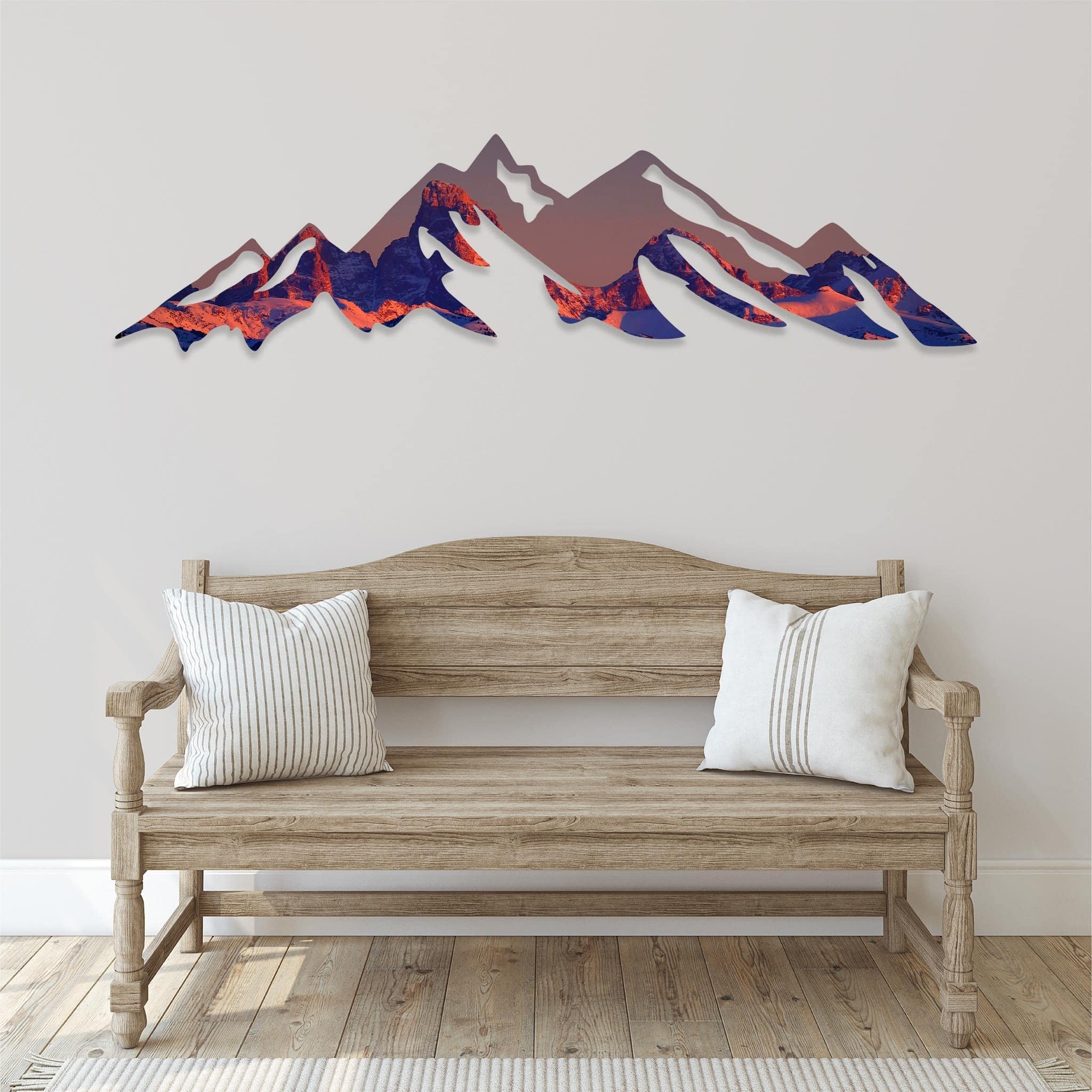 Grand Teton Sunset - Metal Wall Art