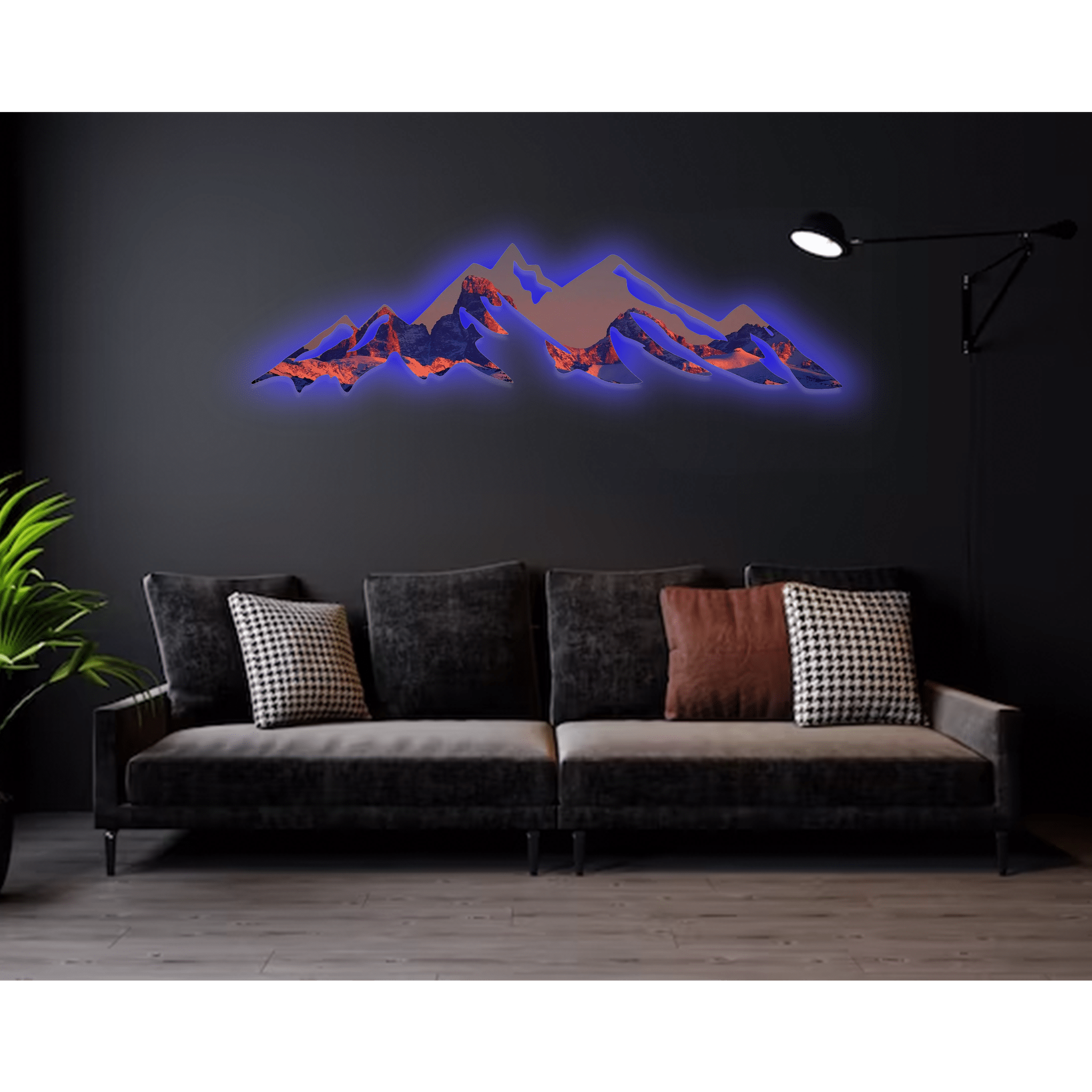 Grand Teton Sunset - Metal Wall Art