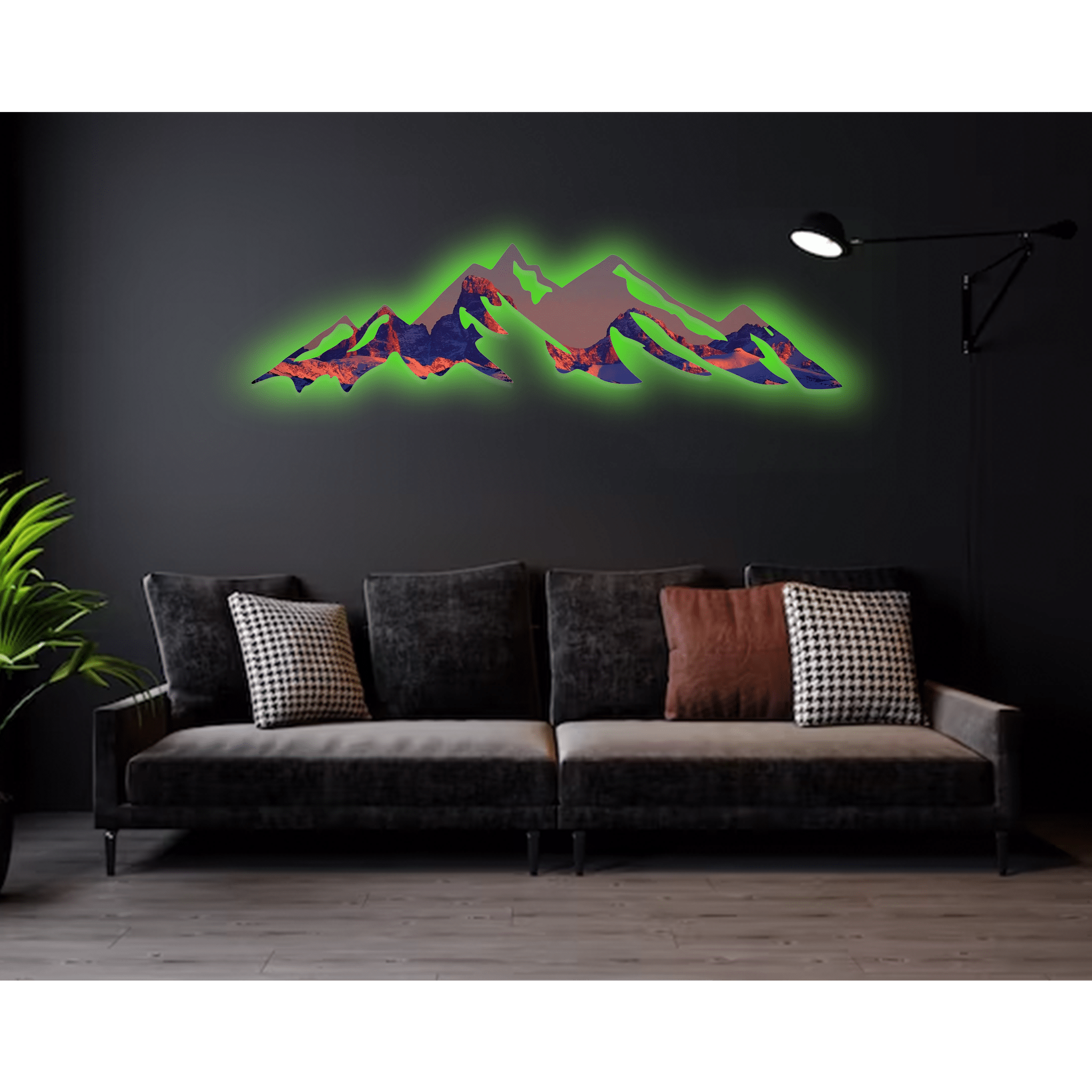 Grand Teton Sunset - Metal Wall Art