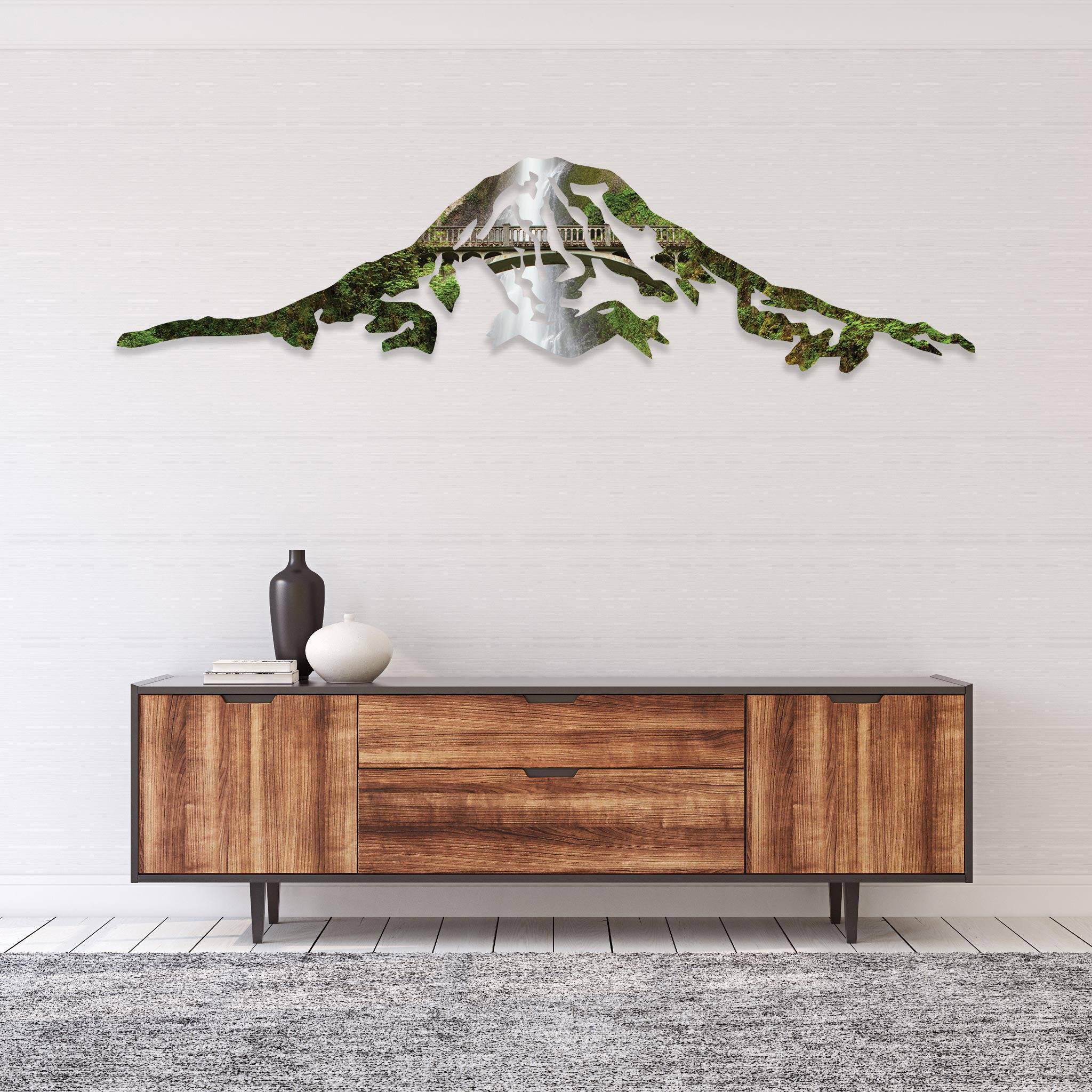 Multnomah Mt. Rainier  - Metal Wall Art