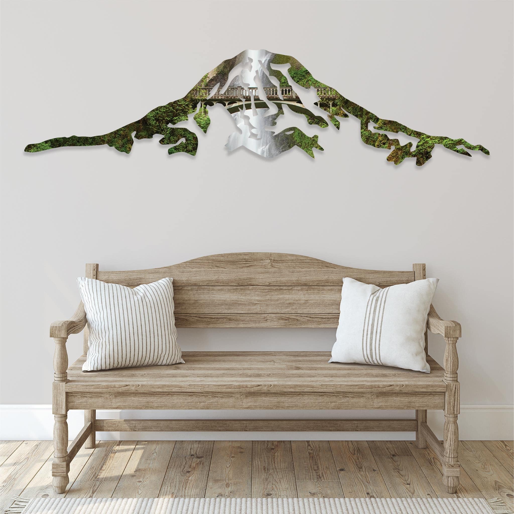 Multnomah Mt. Rainier  - Metal Wall Art