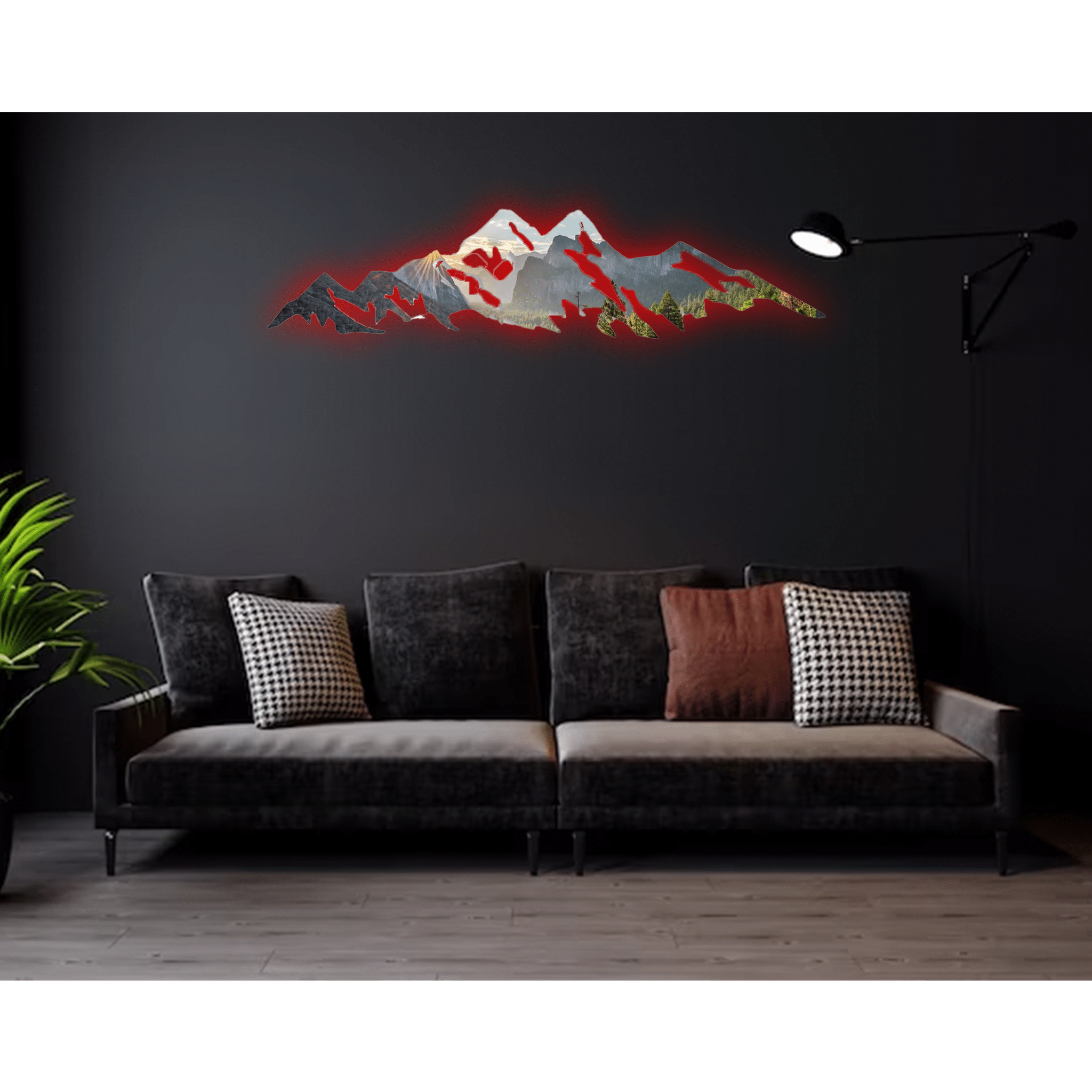 Yosemite Mountains - Metal Wall Art