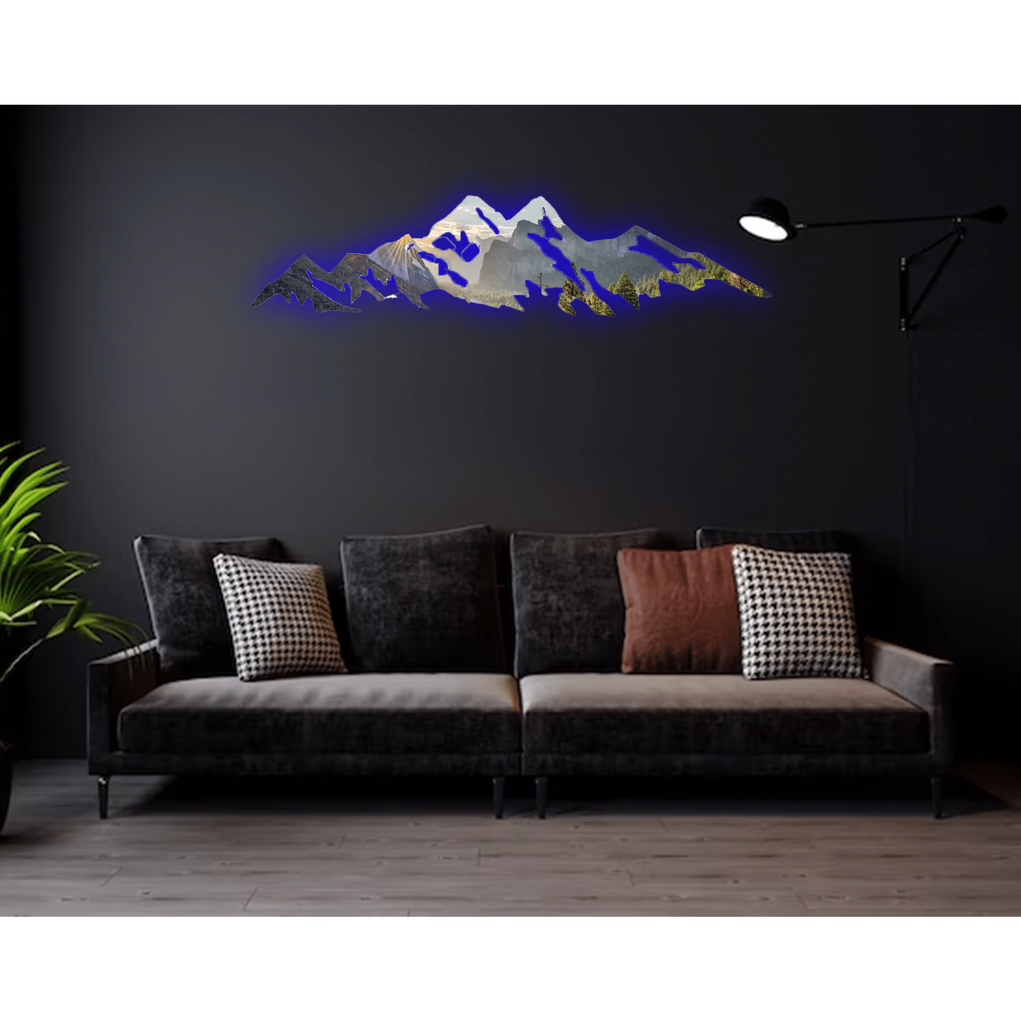 Yosemite Mountains - Metal Wall Art