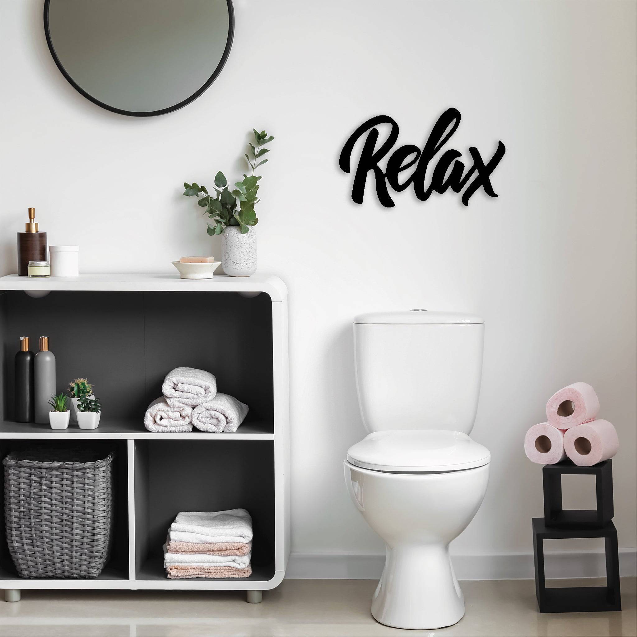 Relax - Metal Wall Art