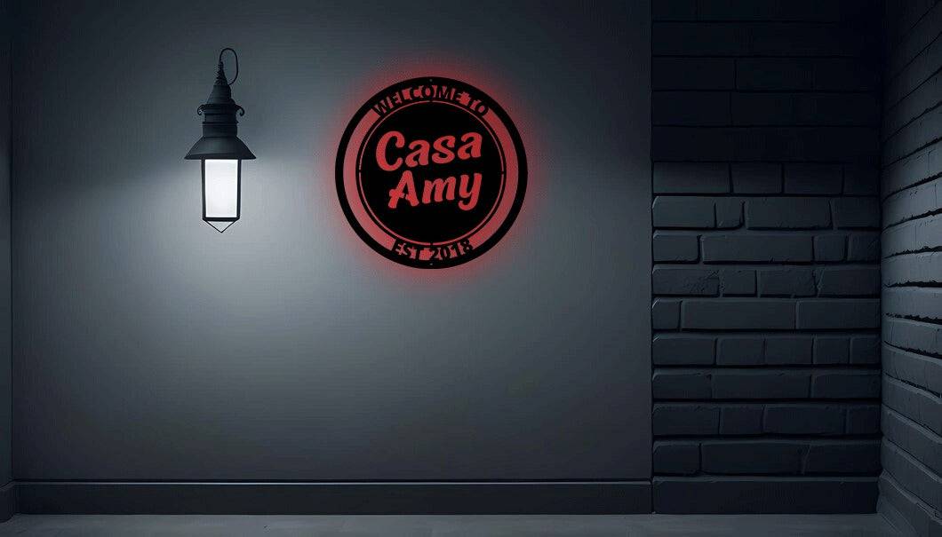 Personalized Patio Sign - Metal Wall Art