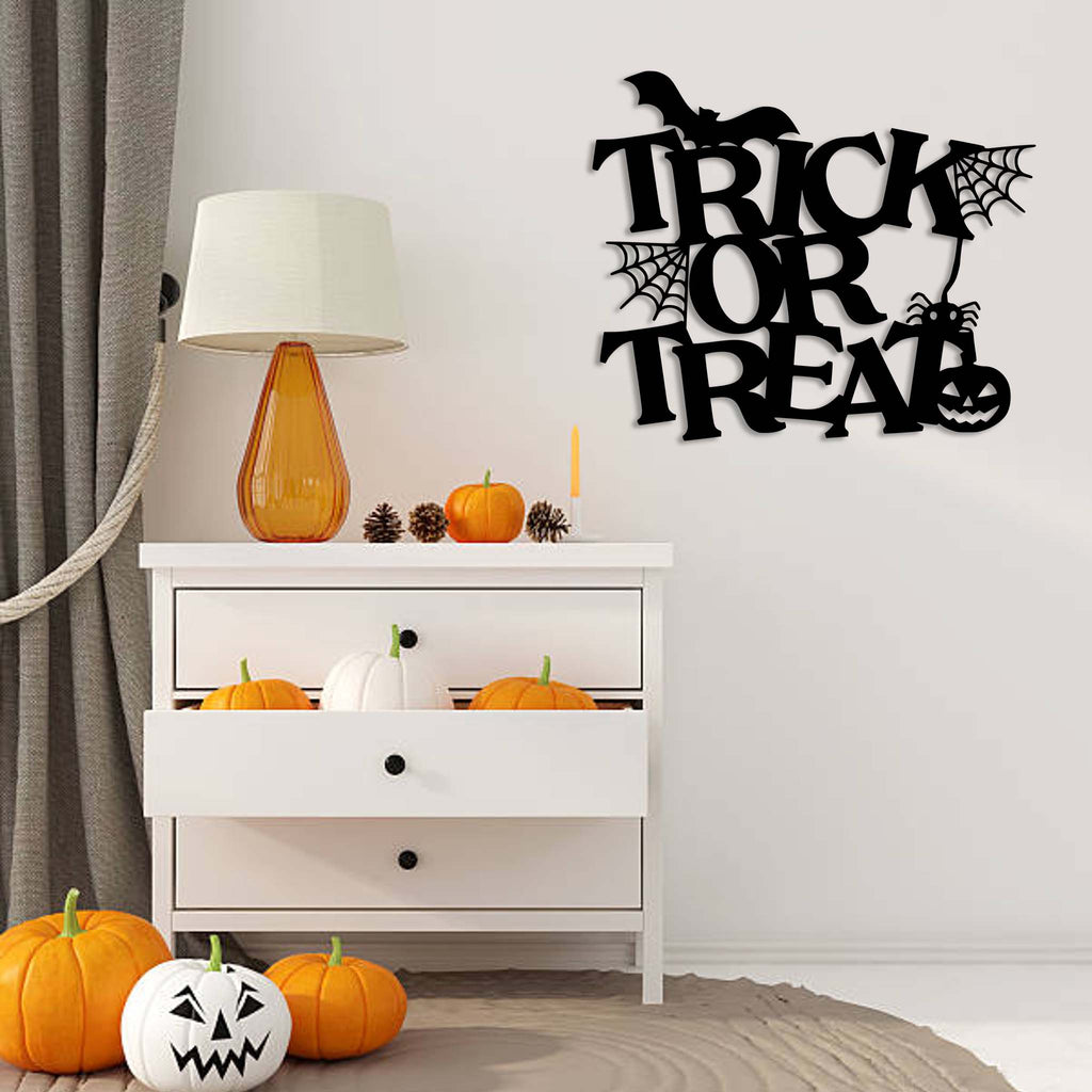 Trick Or Treat - Metal Wall Art