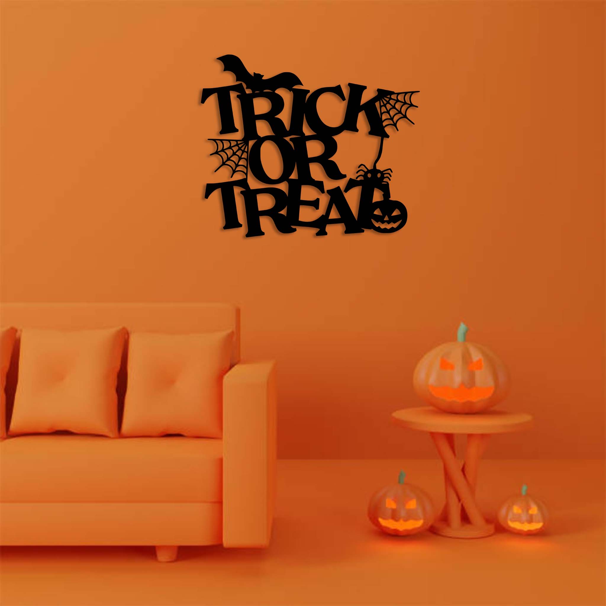 Trick Or Treat - Metal Wall Art