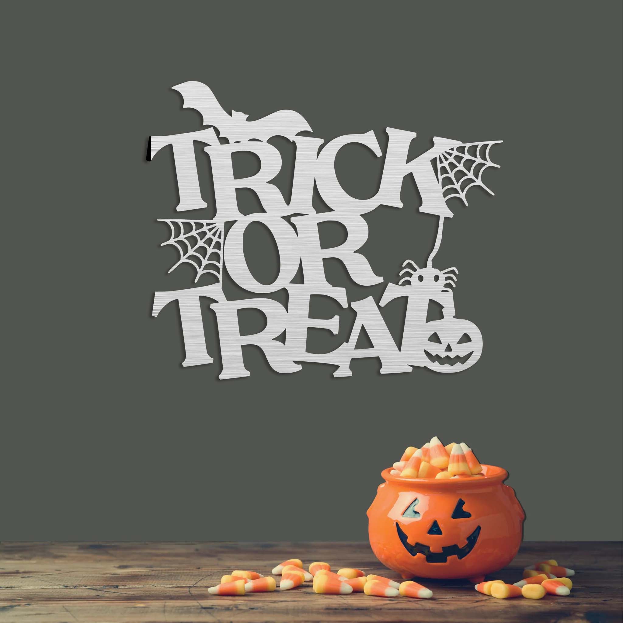 Trick Or Treat - Metal Wall Art