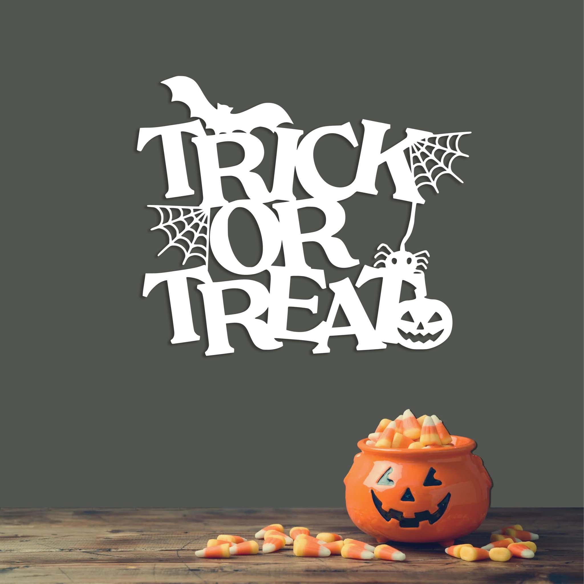 Trick Or Treat - Metal Wall Art
