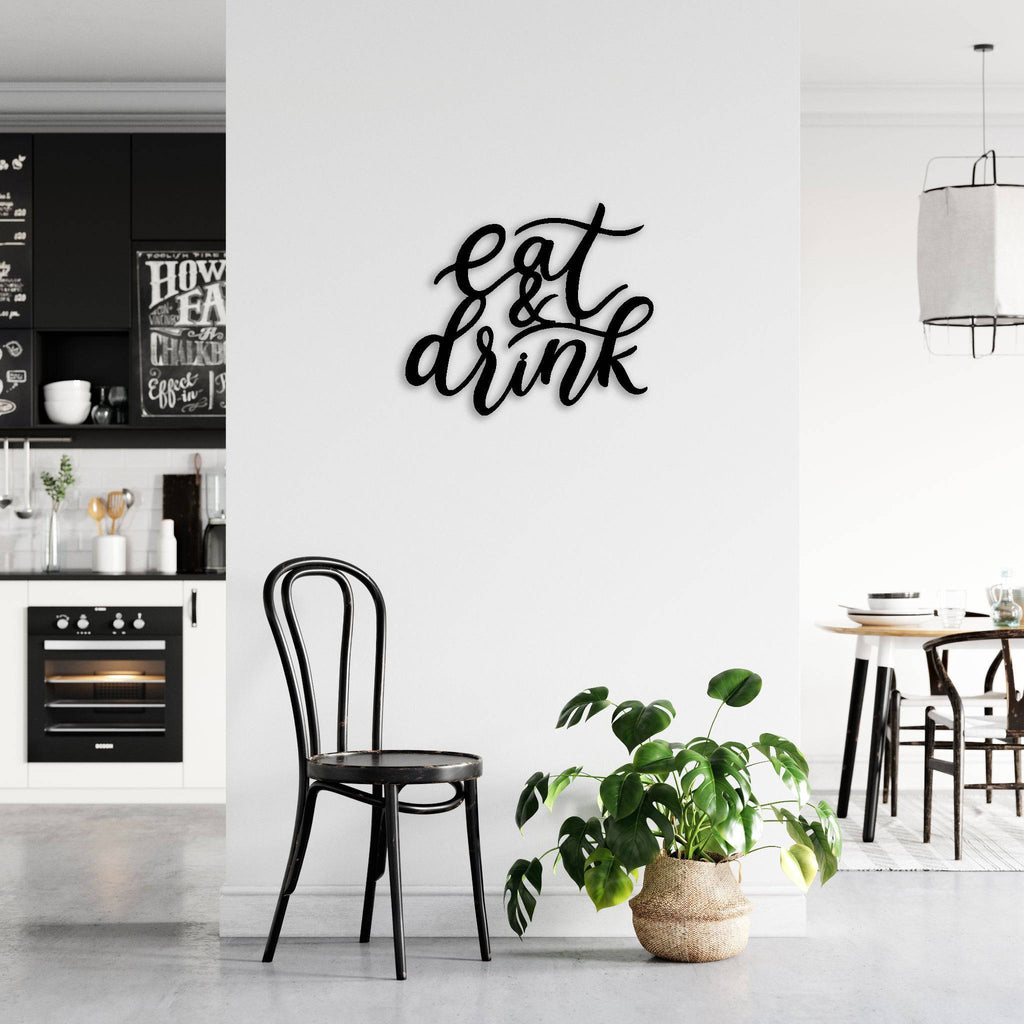 Eat & Drink - Metal Wall Art