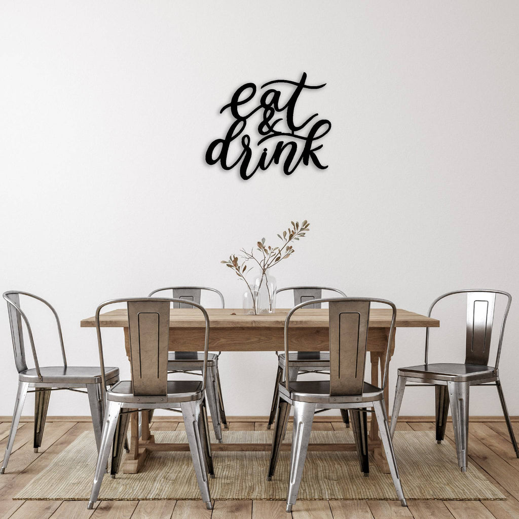 Eat & Drink - Metal Wall Art