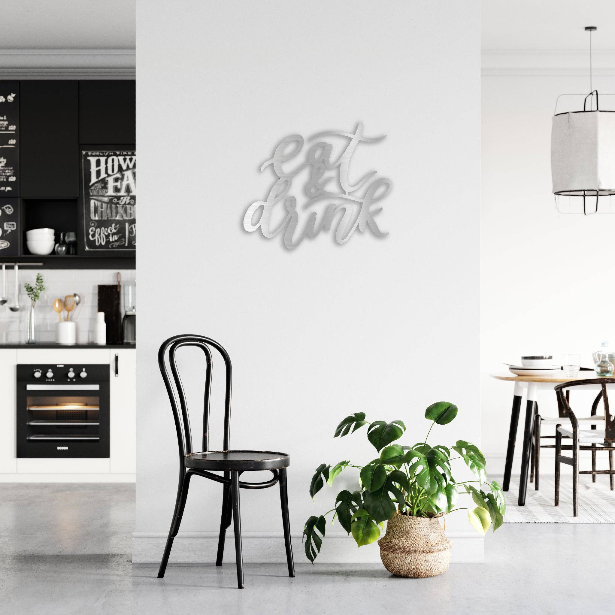 Eat & Drink - Metal Wall Art