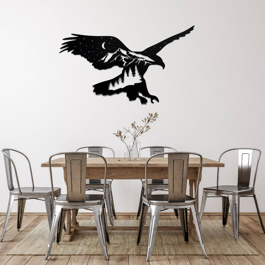 Mountain Eagle - Metal Wall Art
