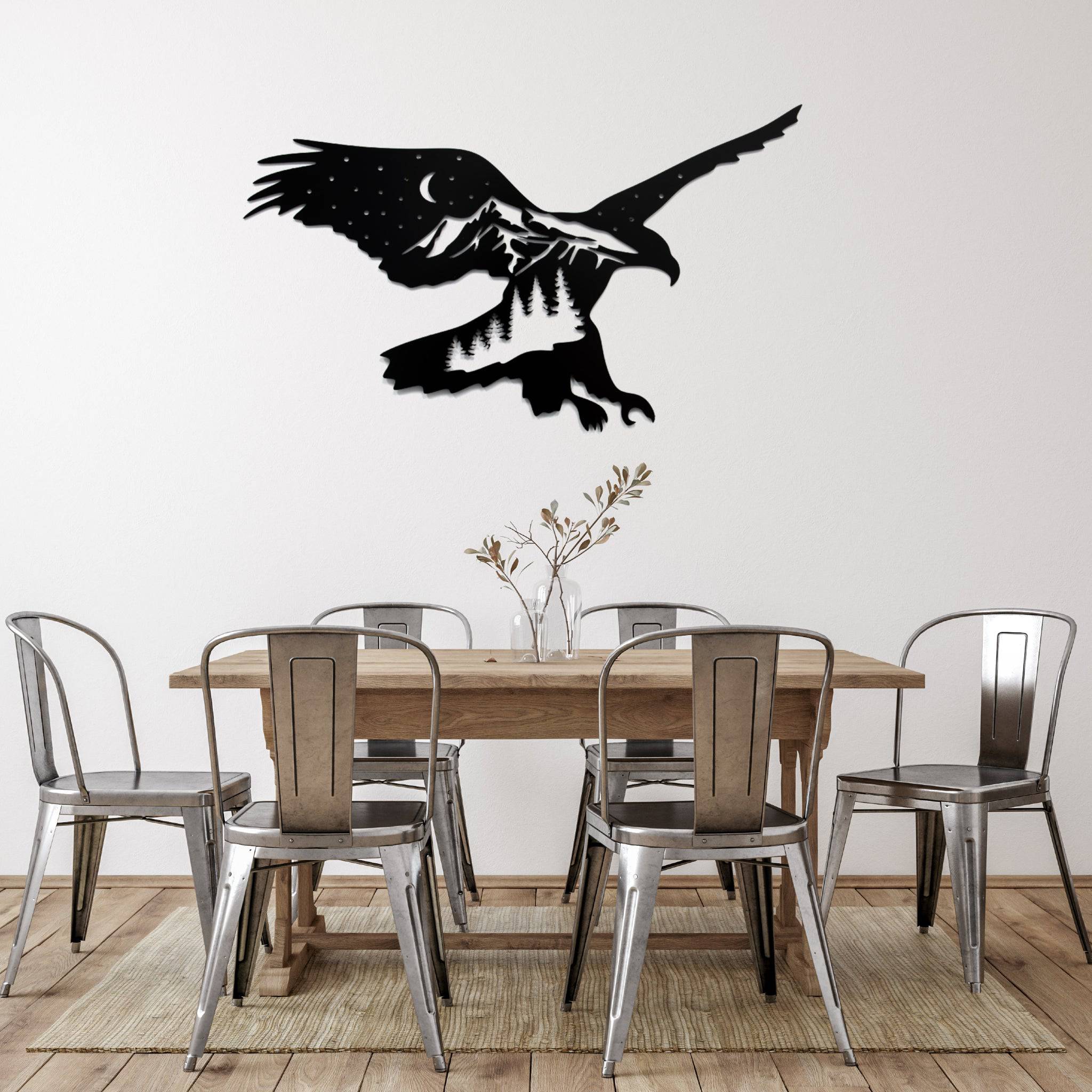 Mountain Eagle - Metal Wall Art