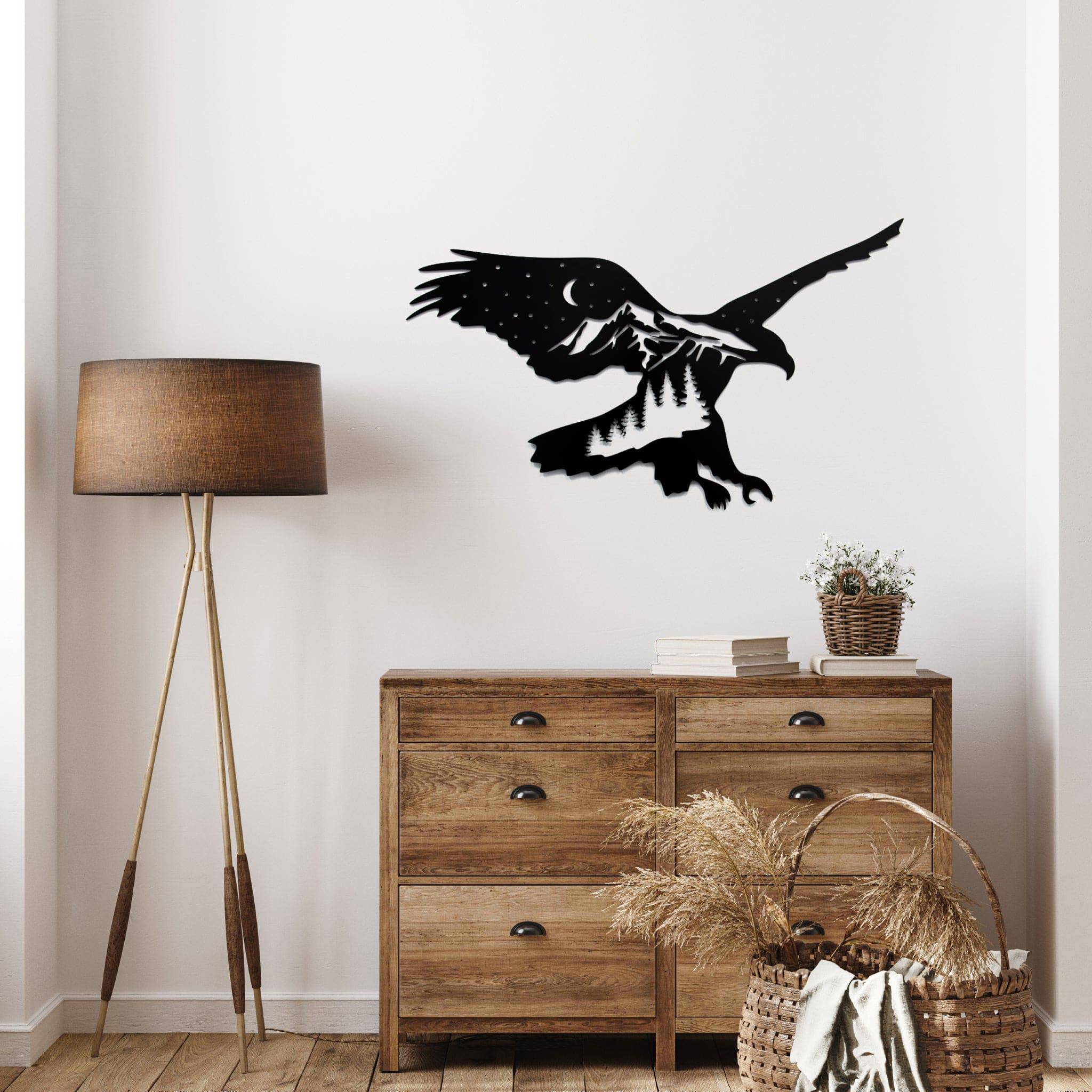 Mountain Eagle - Metal Wall Art